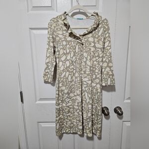 J. McLaughlin Printed Dress Small